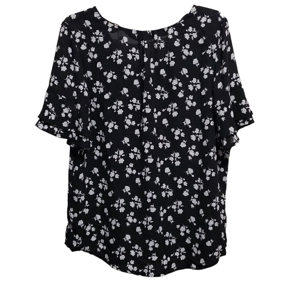 Roz and Ali floral blouse M